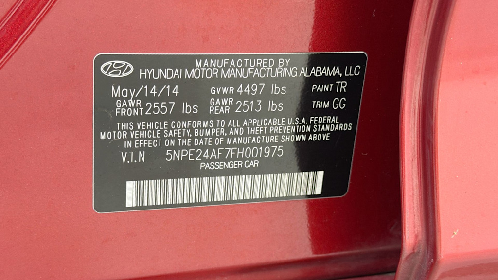 Thumbnail: 2015 Hyundai Sonata - 18