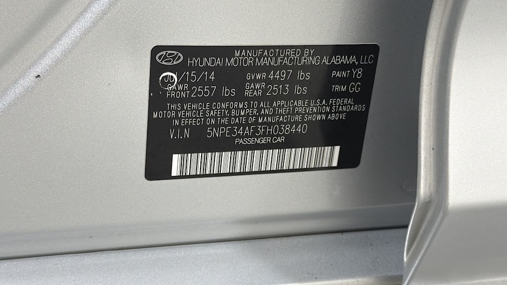 Thumbnail: 2015 Hyundai Sonata - 20