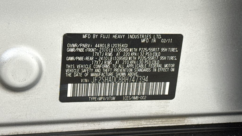 Thumbnail: 2011 Subaru Forester - 19