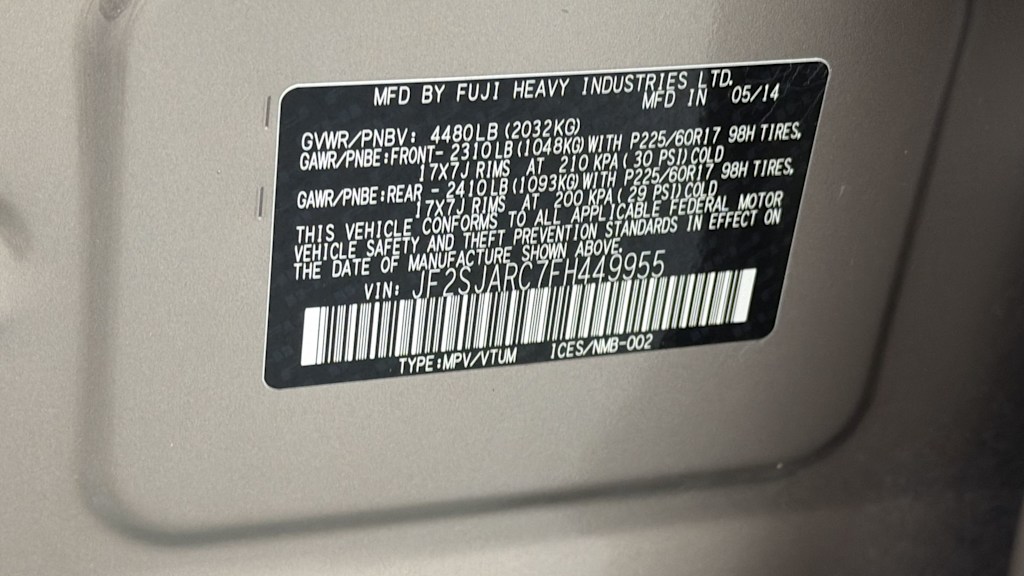 Thumbnail: 2015 Subaru Forester - 20
