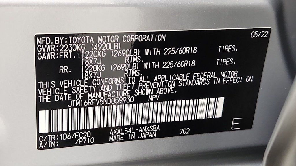 Thumbnail: 2022 Toyota RAV4 - 18