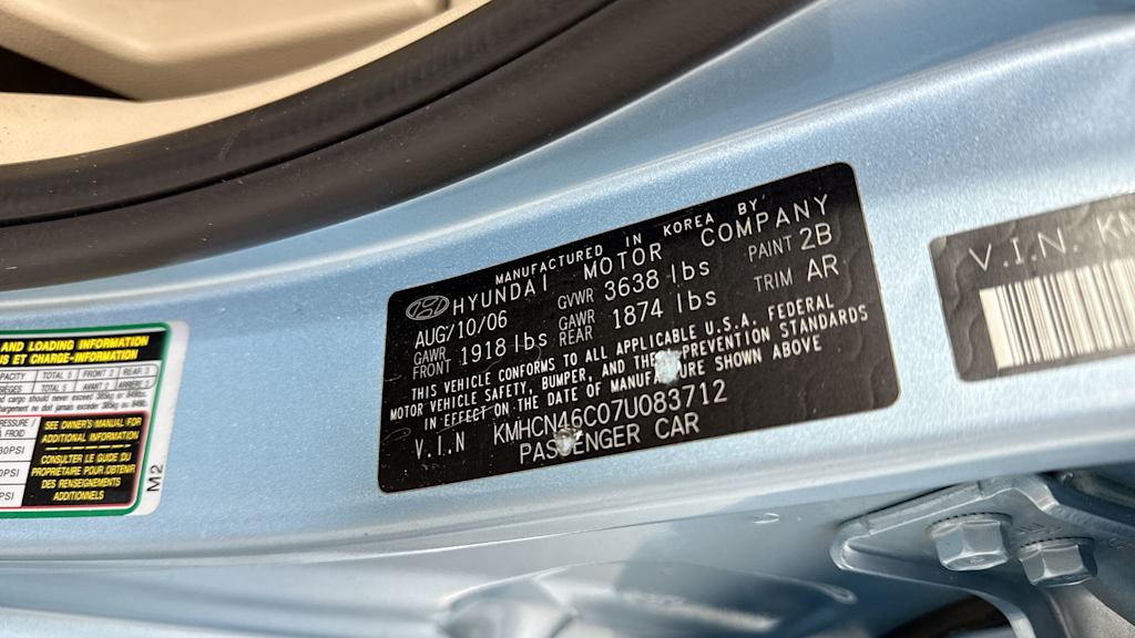 2007 Hyundai Accent GLS 19