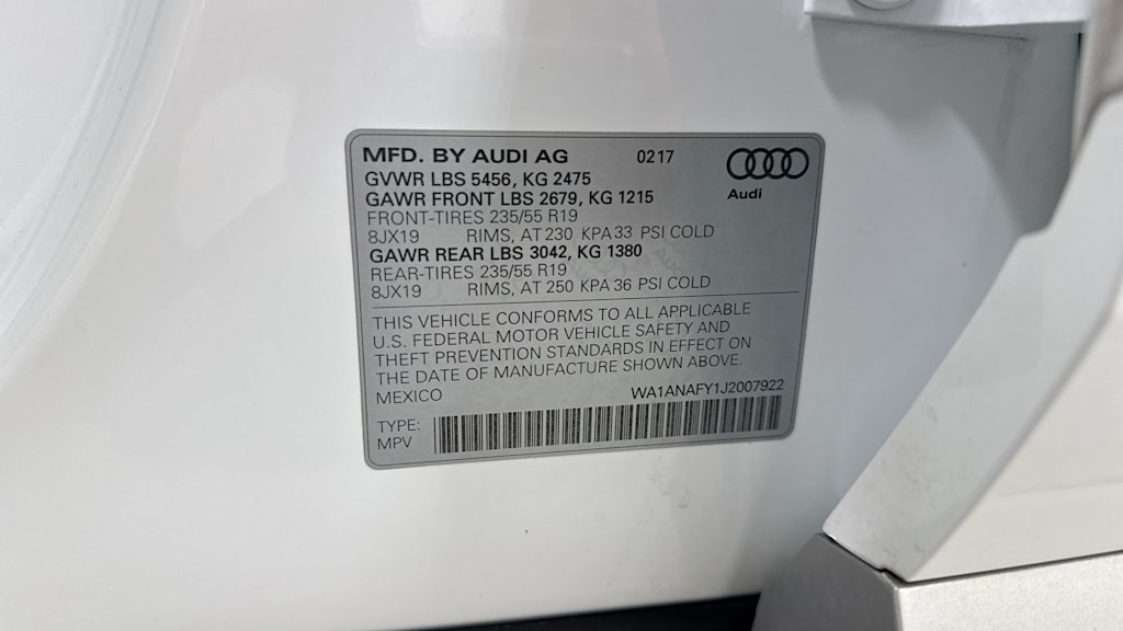 2018 Audi Q5 Premium 19