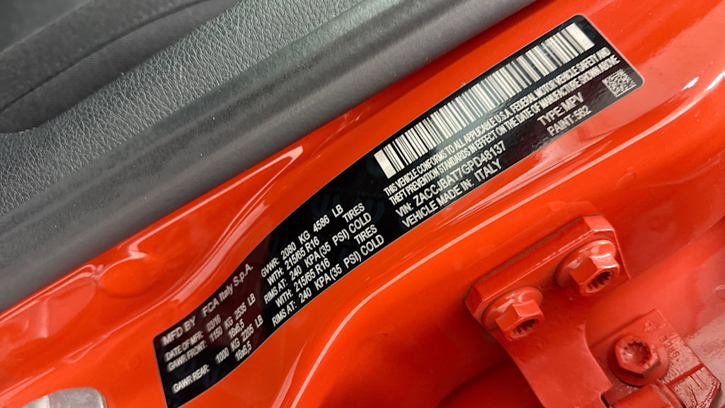 2016 Jeep Renegade Sport 7