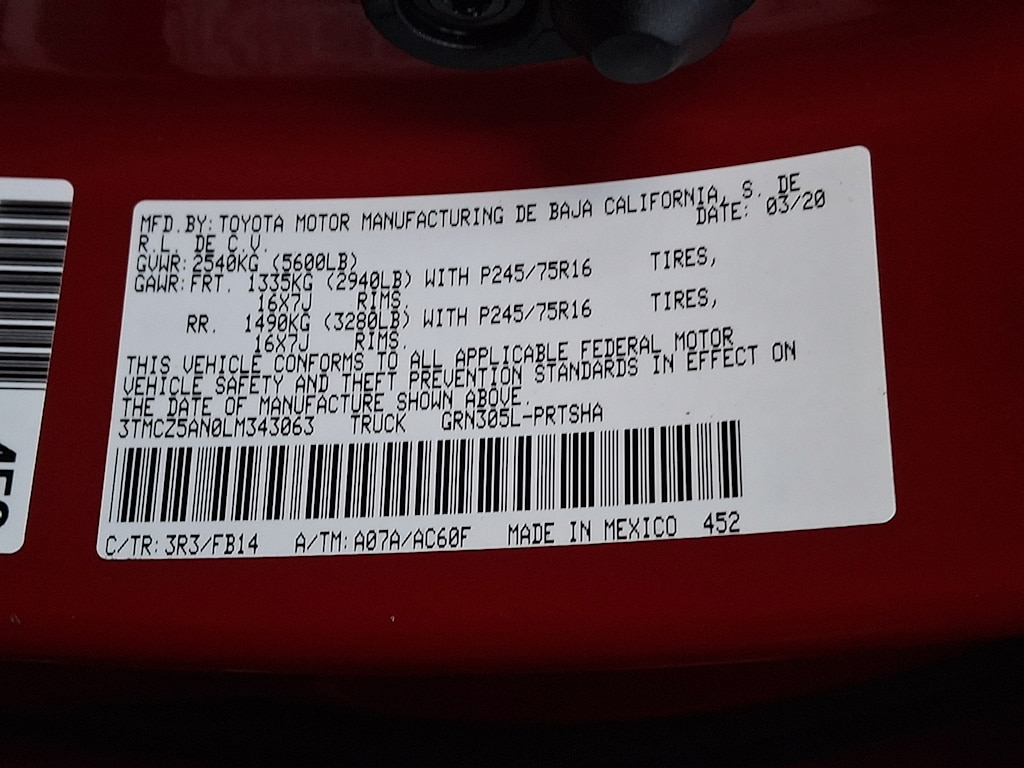 Thumbnail: 2020 Toyota Tacoma - 7