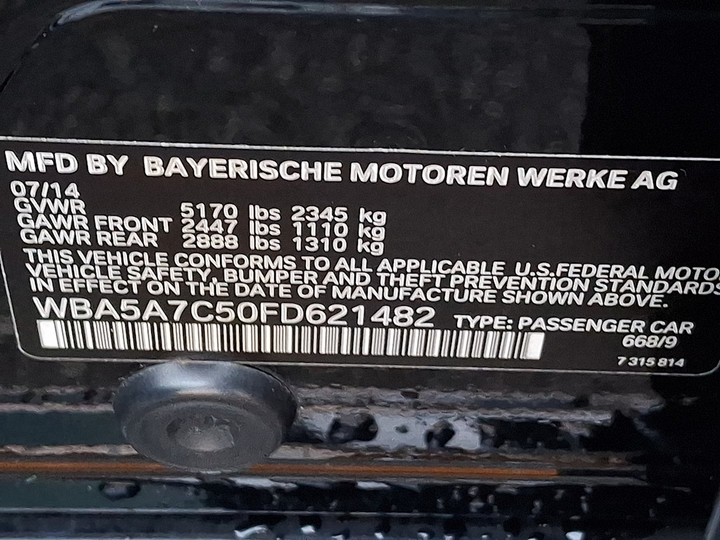 Thumbnail: 2015 BMW 5 Series - 12