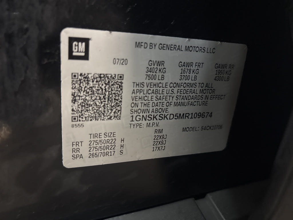 Thumbnail: 2021 Chevrolet Tahoe - 17