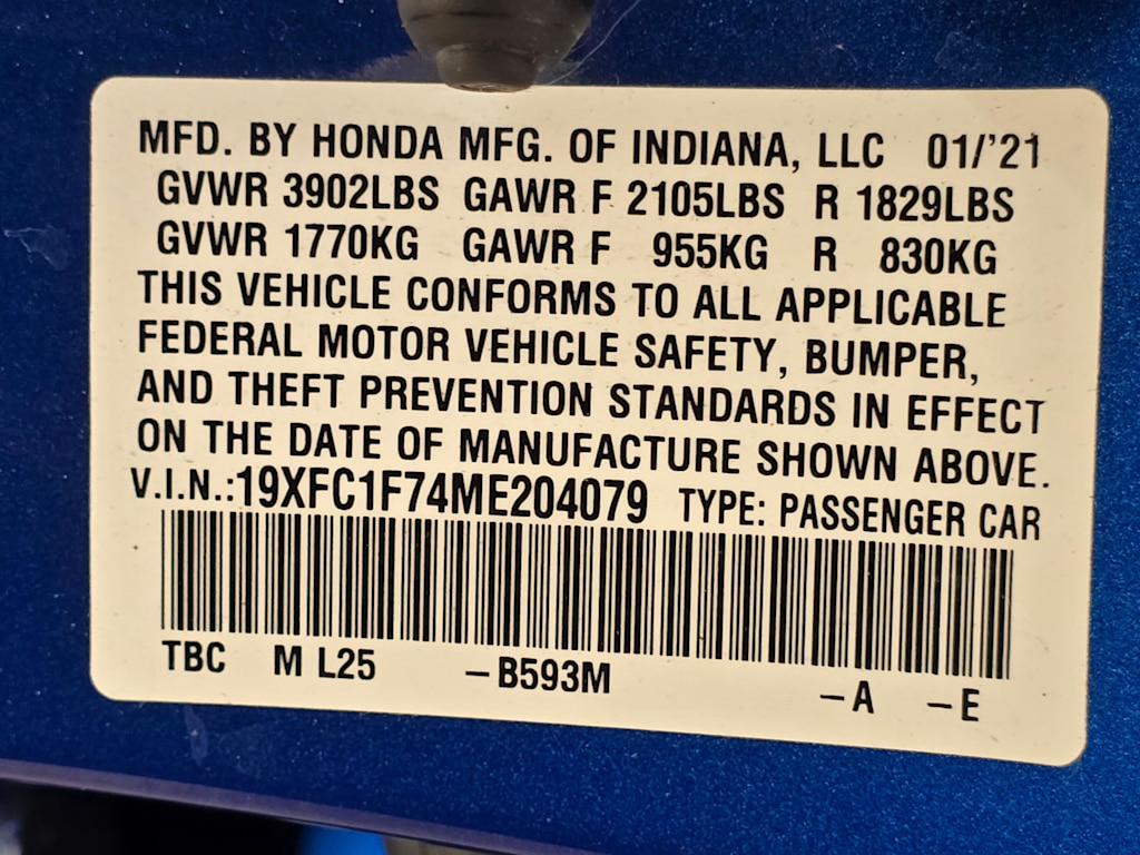 Thumbnail: 2021 Honda Civic - 20