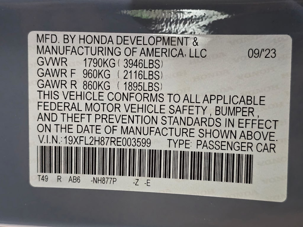 Thumbnail: 2024 Honda Civic - 21