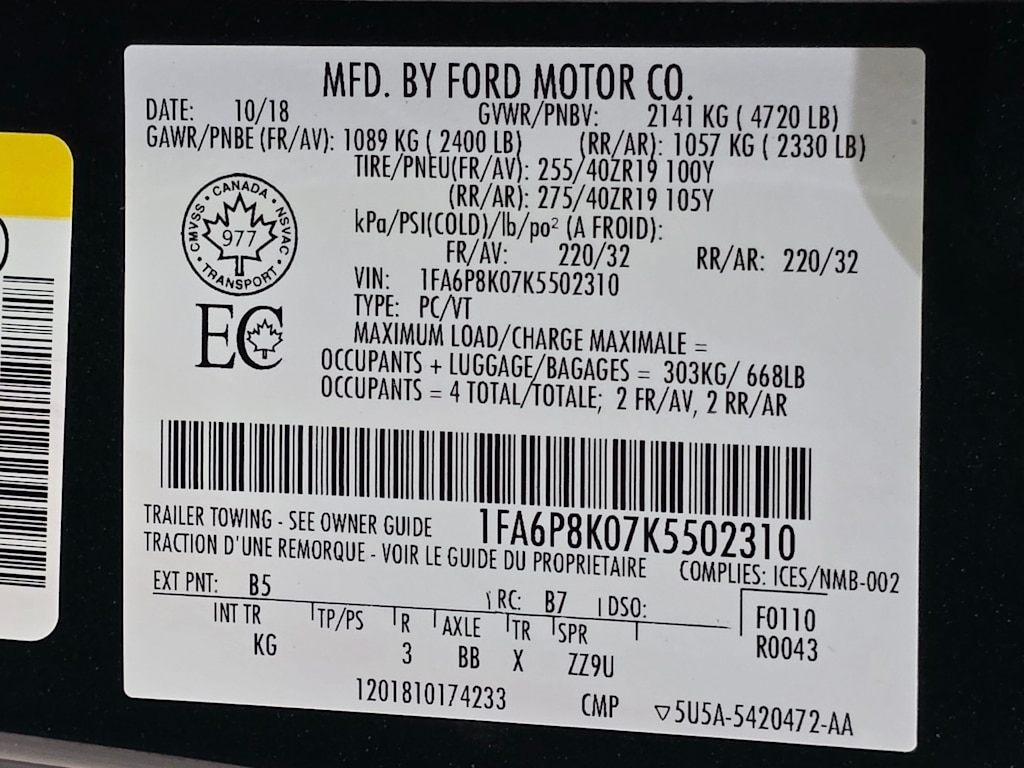 Thumbnail: 2019 Ford Mustang - 21