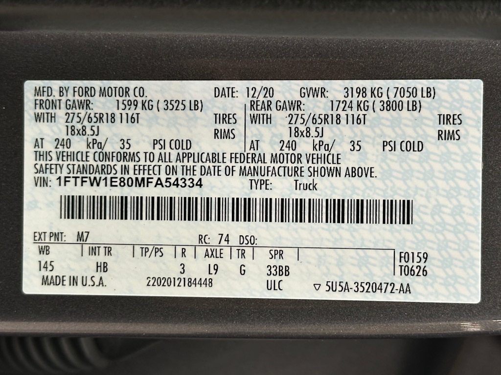 Thumbnail: 2021 Ford F-150 - 32