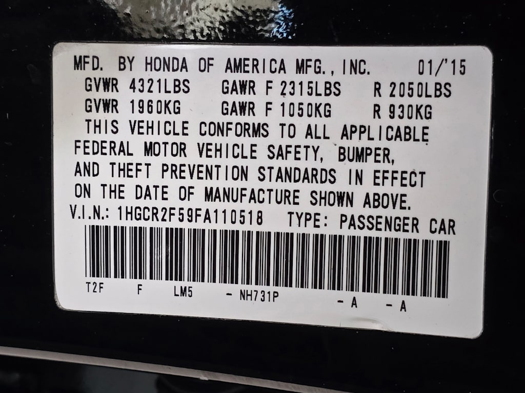 Thumbnail: 2015 Honda Accord - 21