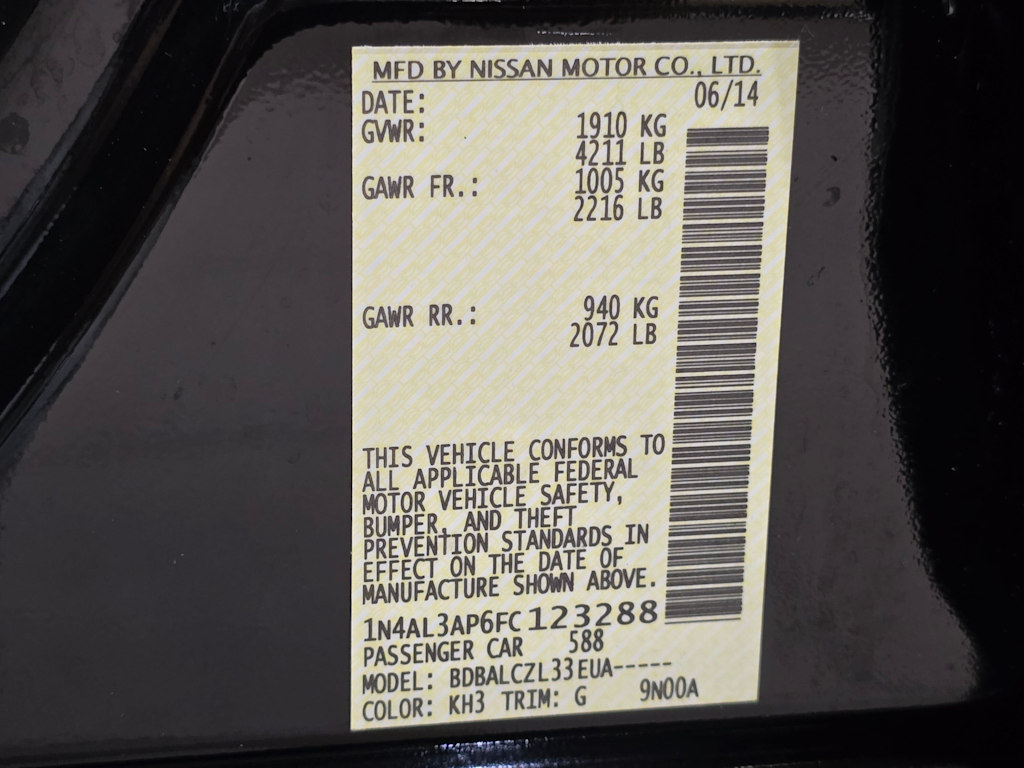 Thumbnail: 2015 Nissan Altima - 20