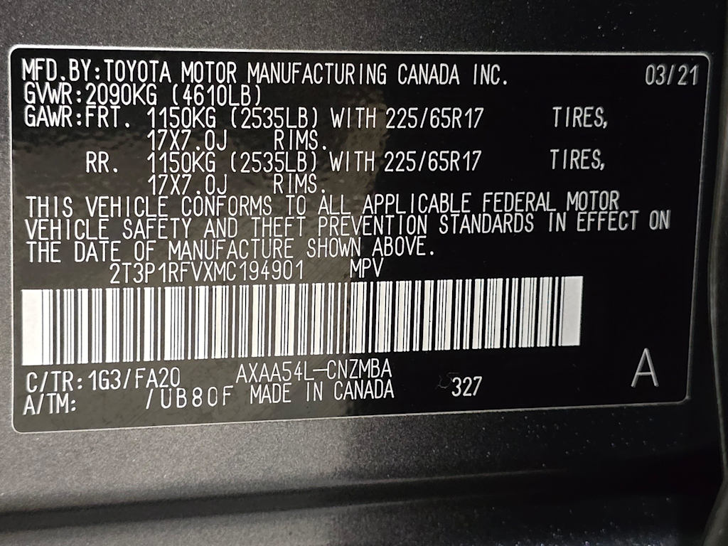 Thumbnail: 2021 Toyota RAV4 - 21