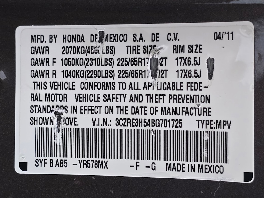 Thumbnail: 2011 Honda CR-V - 21