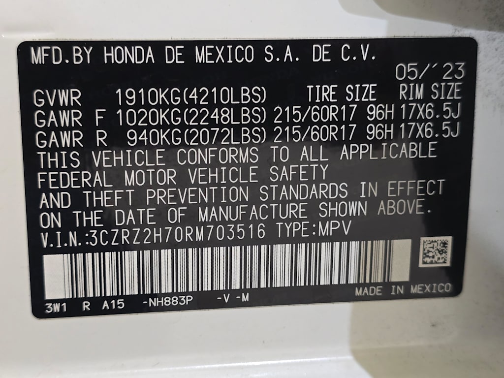 Thumbnail: 2024 Honda HR-V - 21