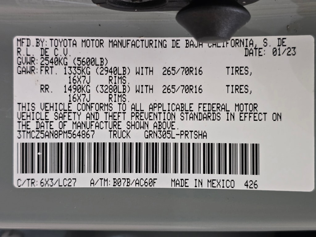 Thumbnail: 2023 Toyota Tacoma - 21