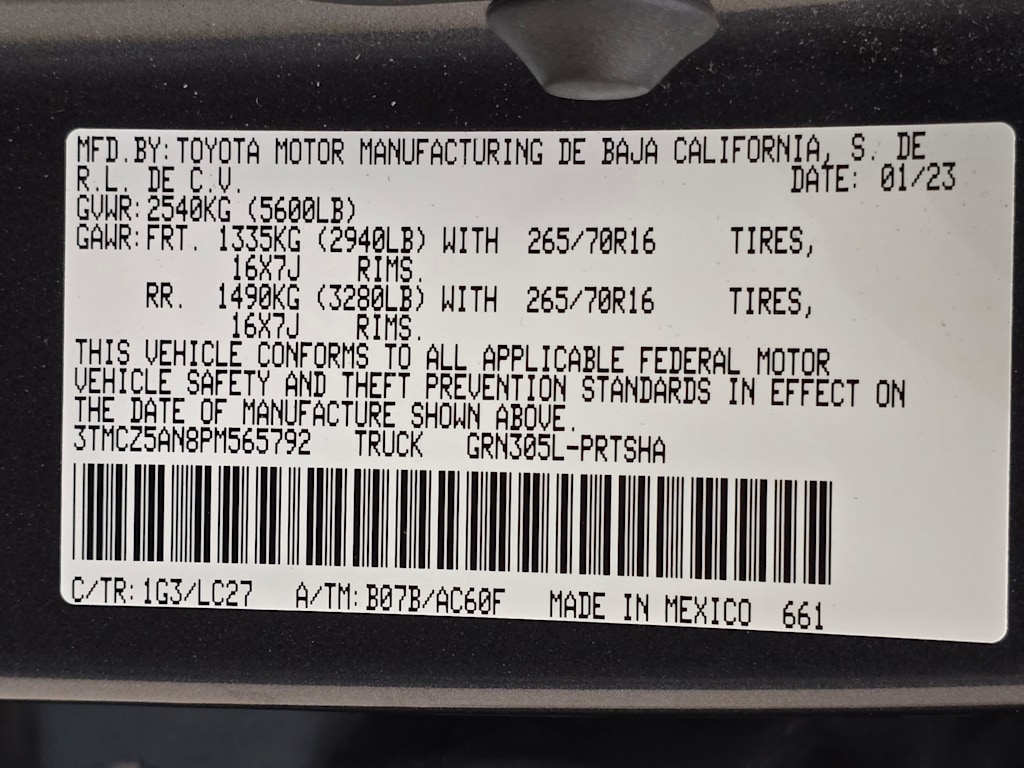 Thumbnail: 2023 Toyota Tacoma - 21