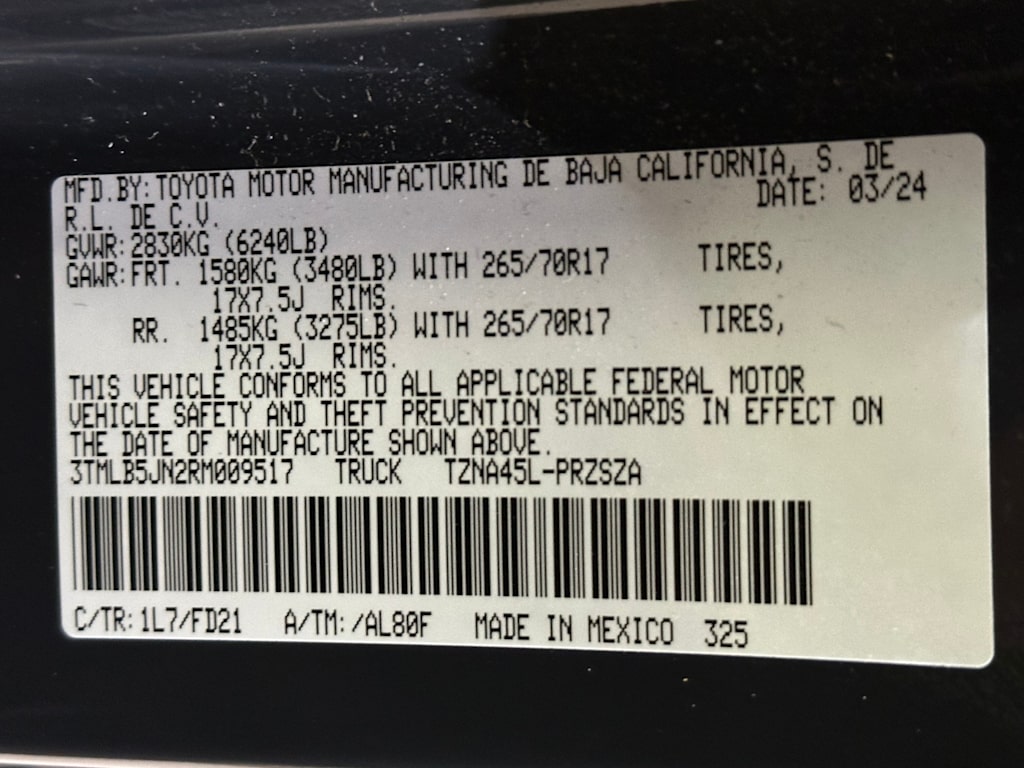 Thumbnail: 2024 Toyota Tacoma - 20