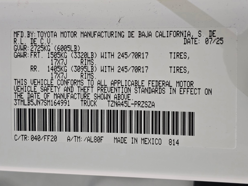 Thumbnail: 2025 Toyota Tacoma - 21
