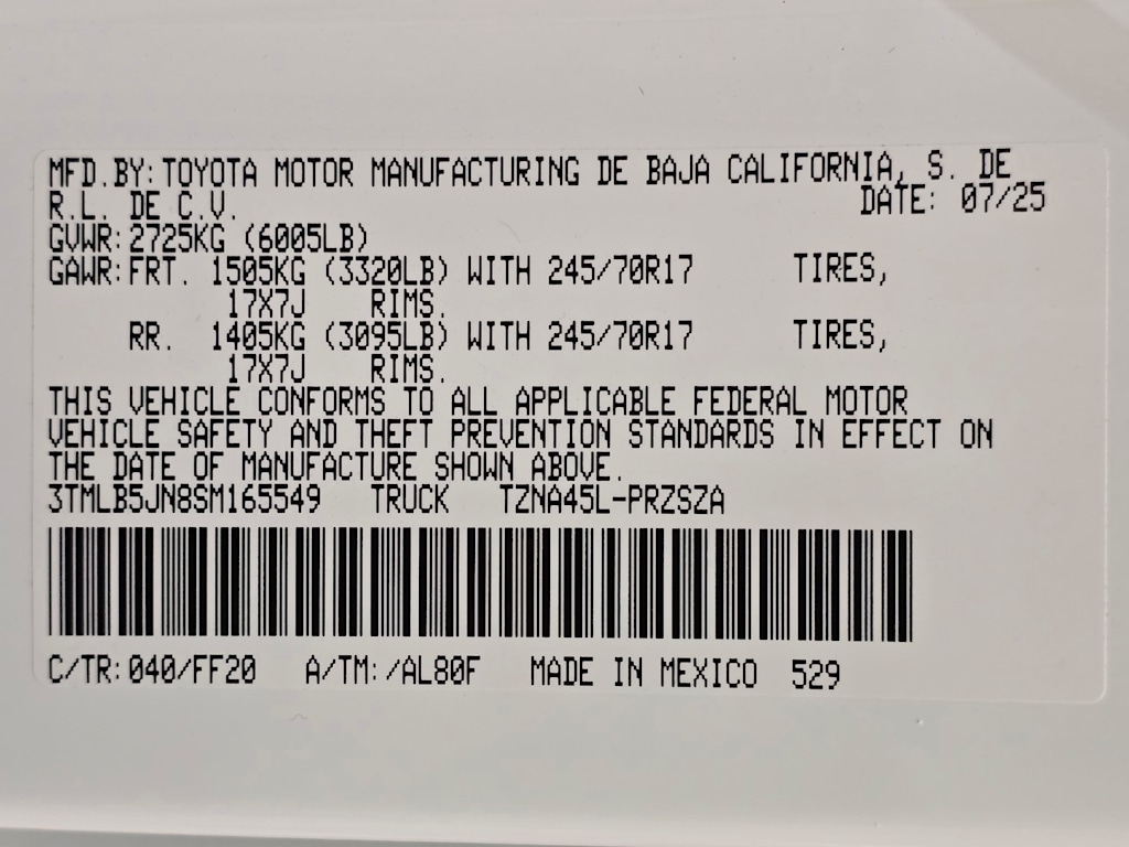 Thumbnail: 2025 Toyota Tacoma - 21