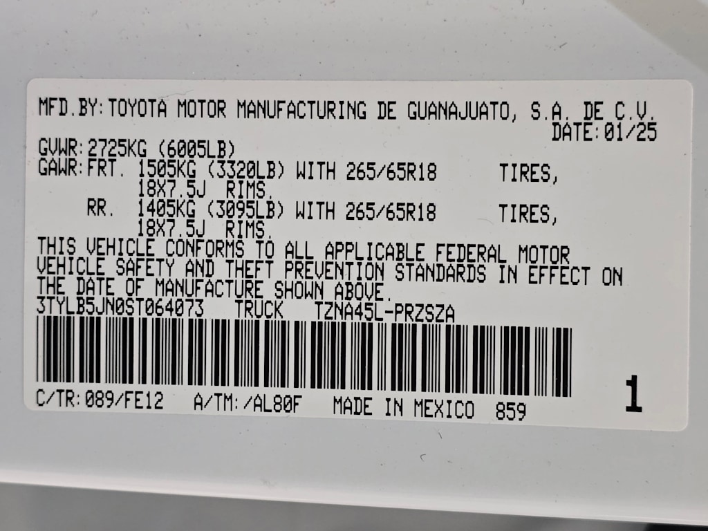Thumbnail: 2025 Toyota Tacoma - 19