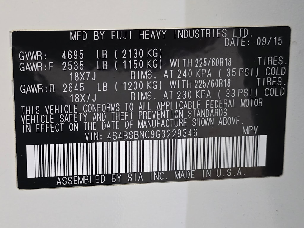 Thumbnail: 2016 Subaru Outback - 21