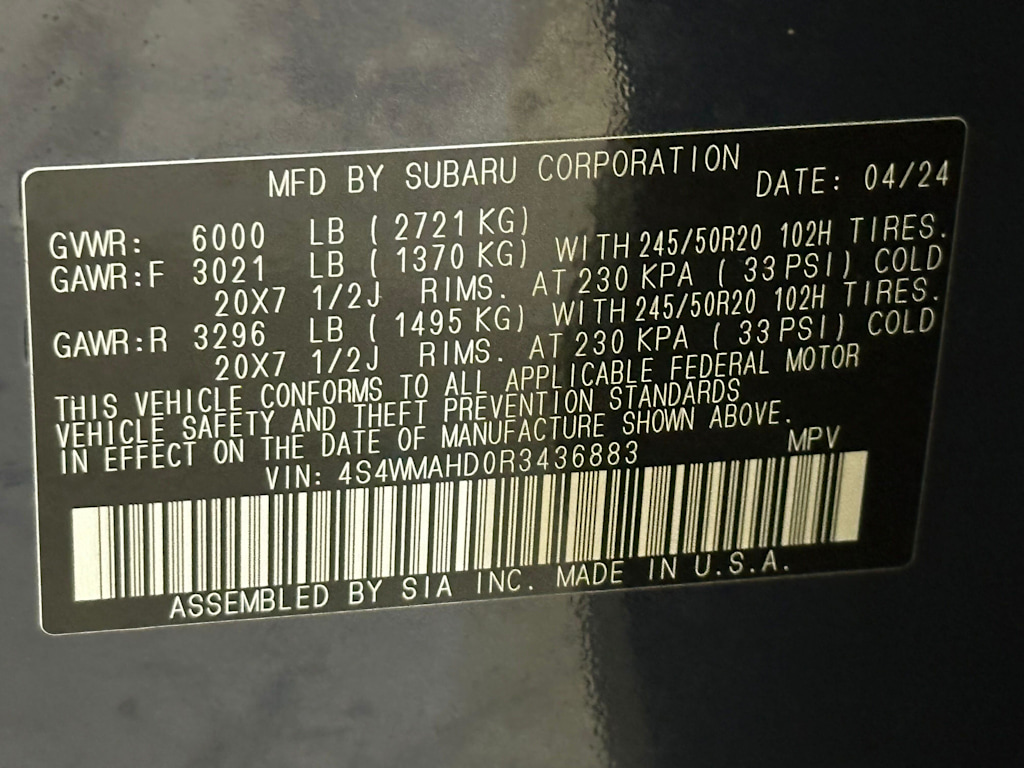 Thumbnail: 2024 Subaru Ascent - 19