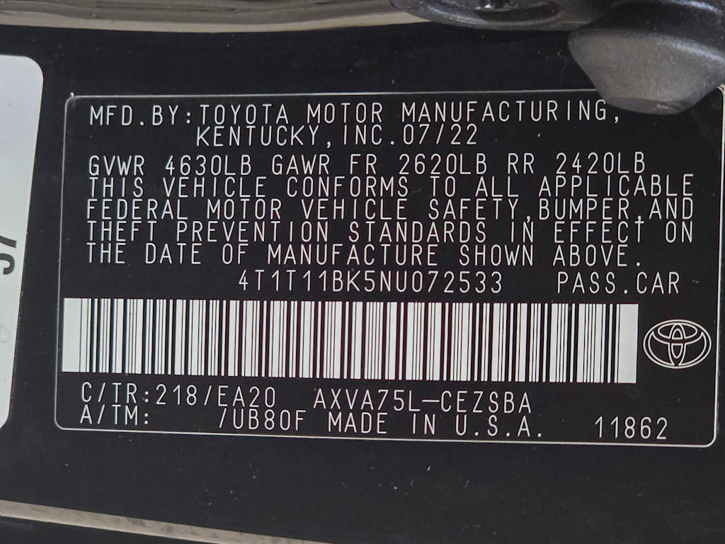 Thumbnail: 2022 Toyota Camry - 21