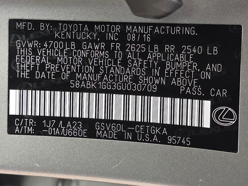 Thumbnail: 2016 Lexus ES - 21