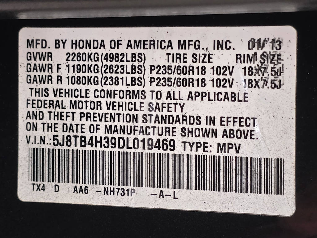 Thumbnail: 2013 Acura RDX - 21