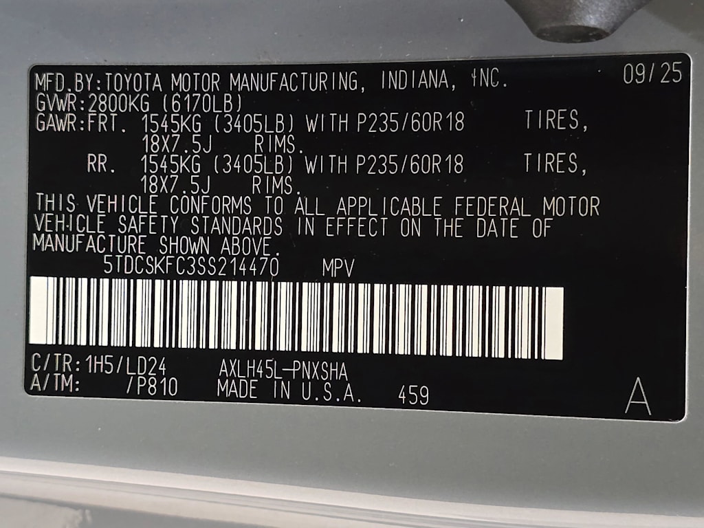 Thumbnail: 2025 Toyota Sienna - 19