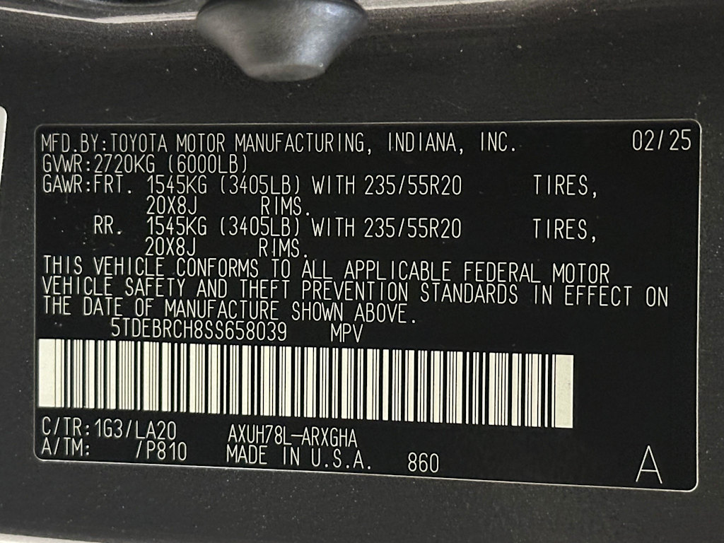 Thumbnail: 2025 Toyota Highlander - 20