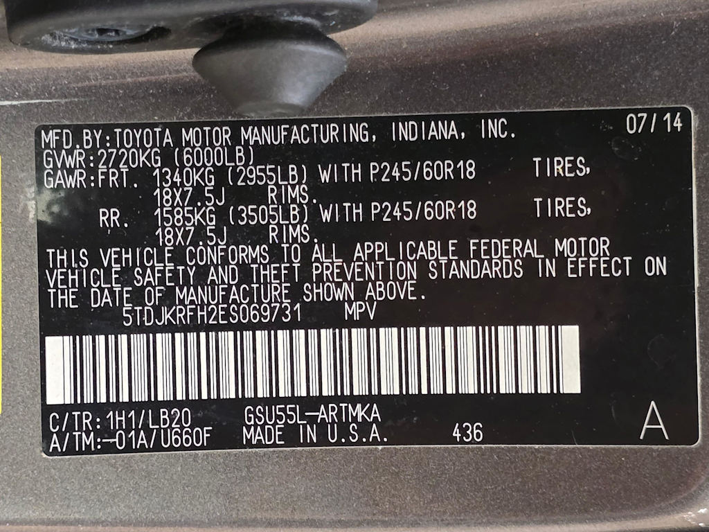 Thumbnail: 2014 Toyota Highlander - 21