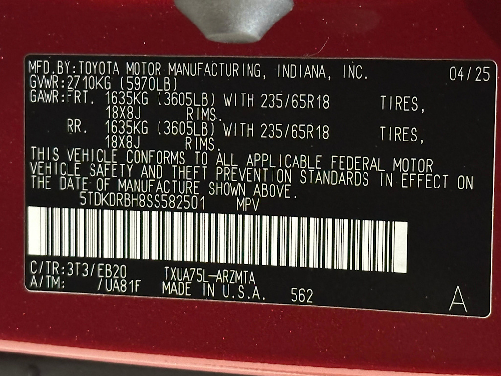 Thumbnail: 2025 Toyota Highlander - 21