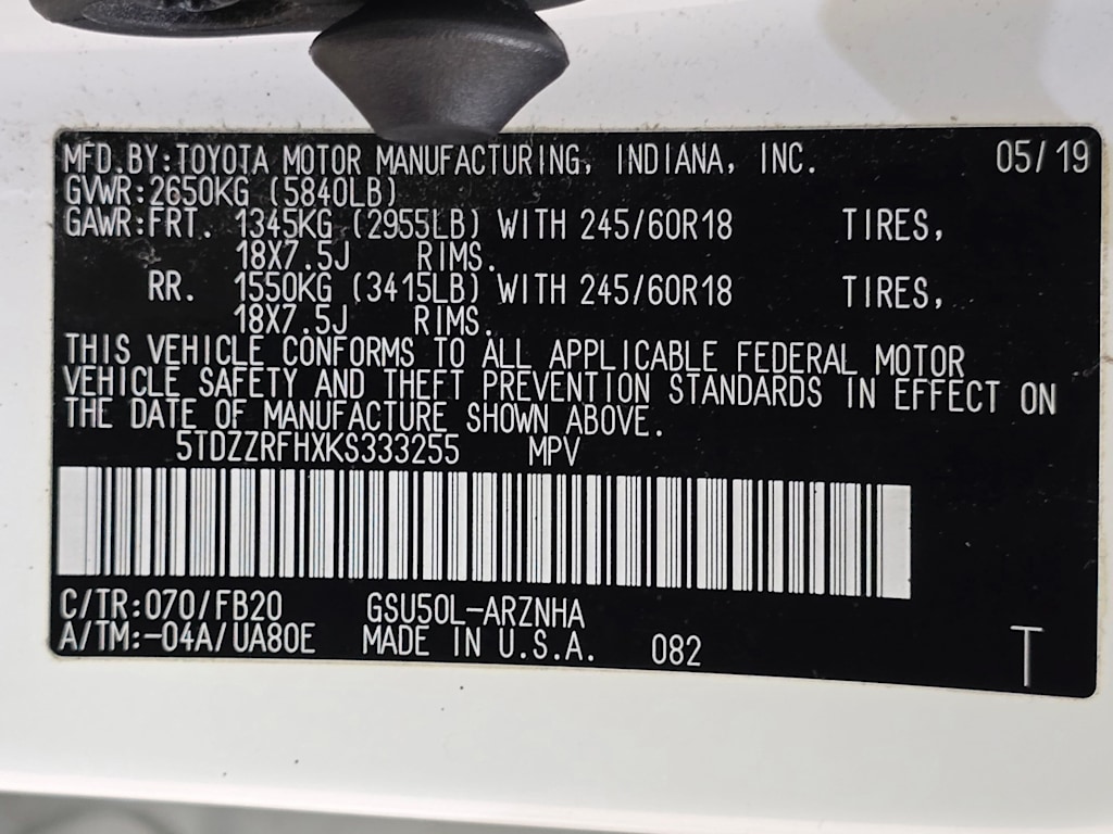Thumbnail: 2019 Toyota Highlander - 21