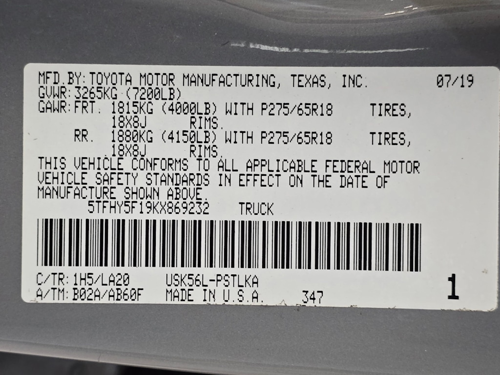 Thumbnail: 2019 Toyota Tundra - 21