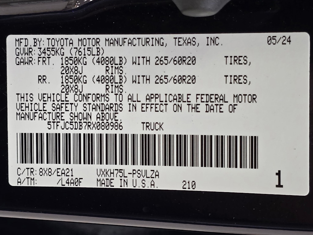 Thumbnail: 2024 Toyota Tundra - 20