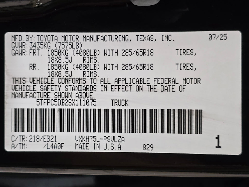 Thumbnail: 2025 Toyota Tundra - 21