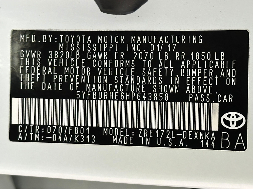 Thumbnail: 2017 Toyota Corolla - 20