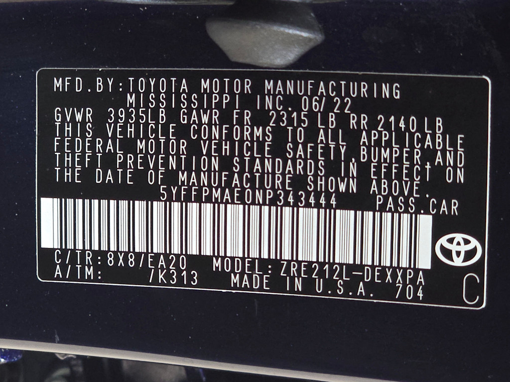 Thumbnail: 2022 Toyota Corolla - 21