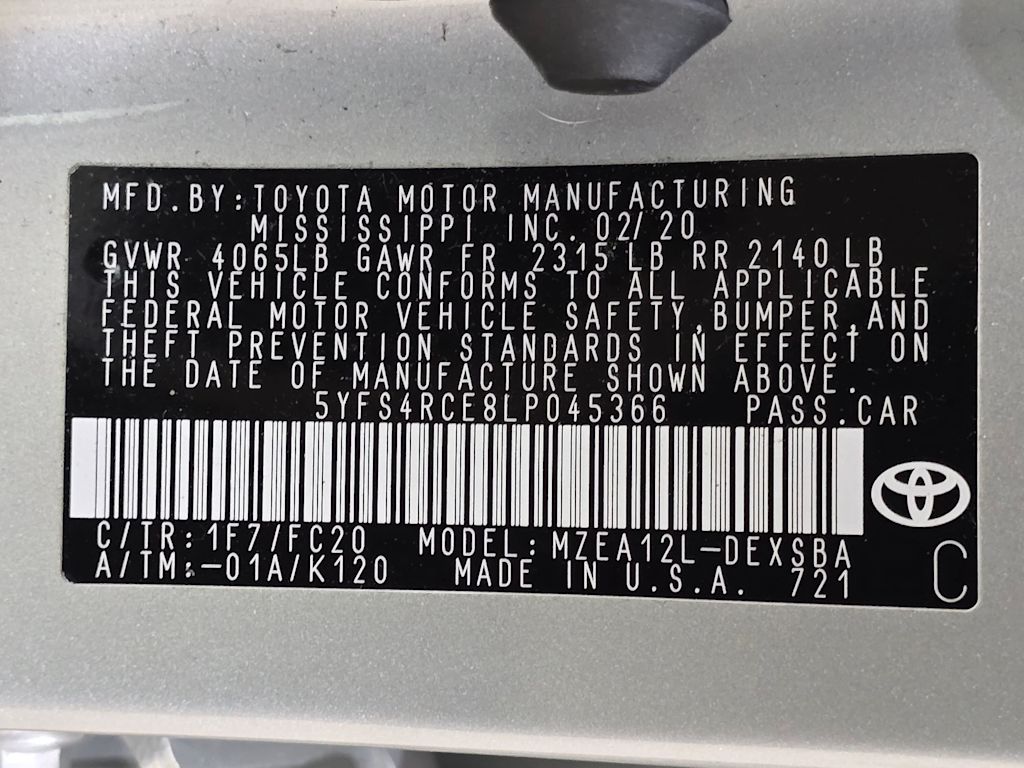 Thumbnail: 2020 Toyota Corolla - 20