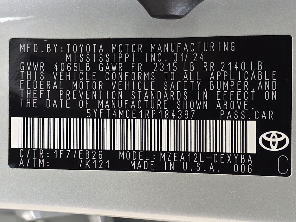Thumbnail: 2024 Toyota Corolla - 21