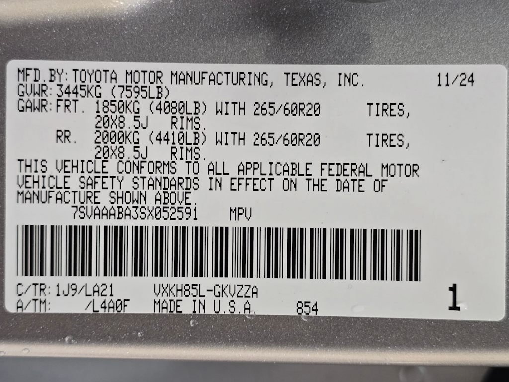 Thumbnail: 2025 Toyota Sequoia - 20