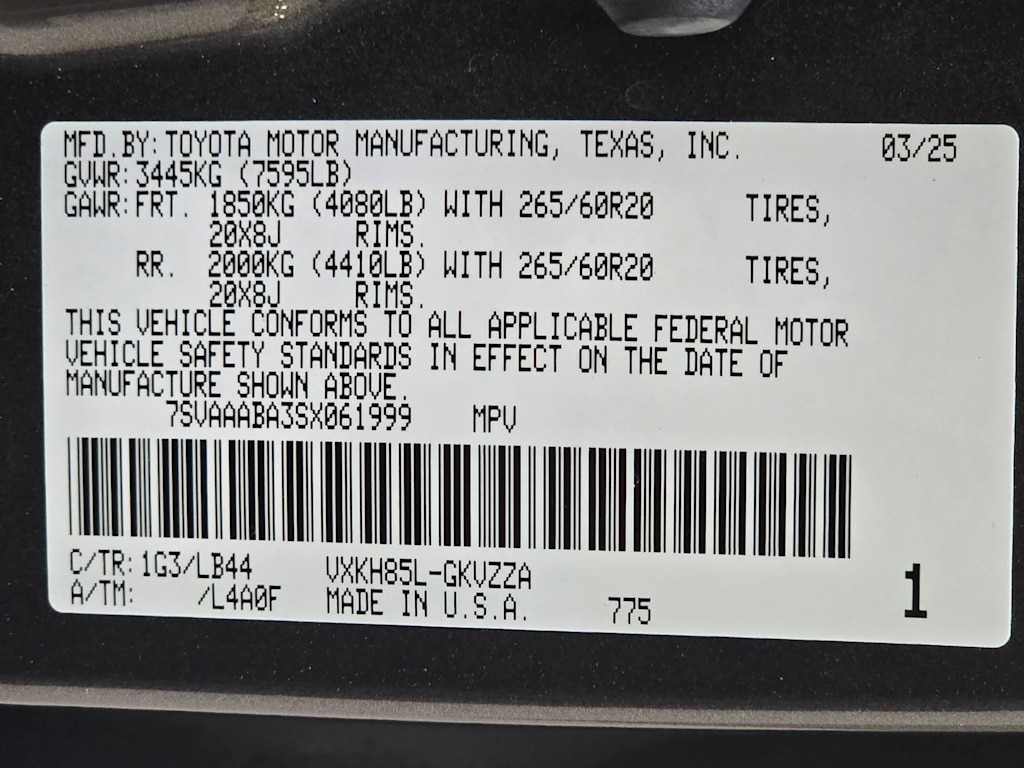 Thumbnail: 2025 Toyota Sequoia - 21
