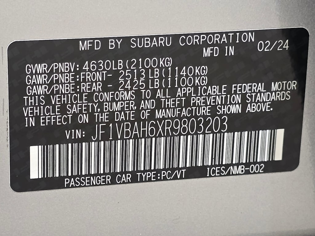 Thumbnail: 2024 Subaru WRX - 20