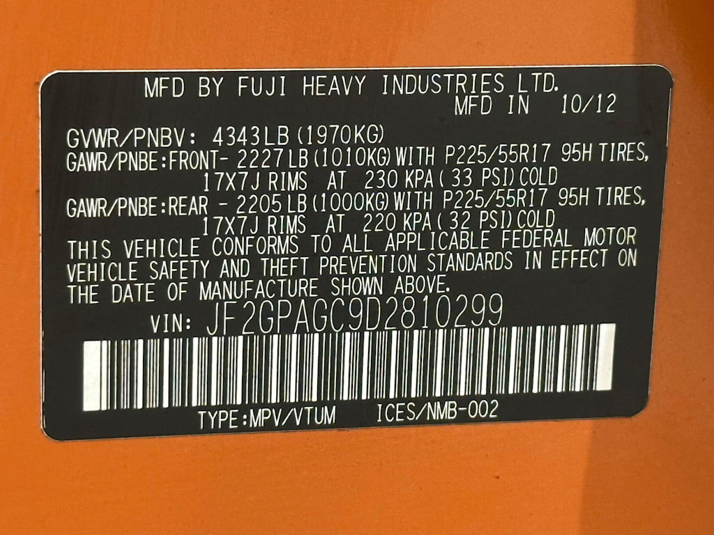 Thumbnail: 2013 Subaru XV Crosstrek - 20