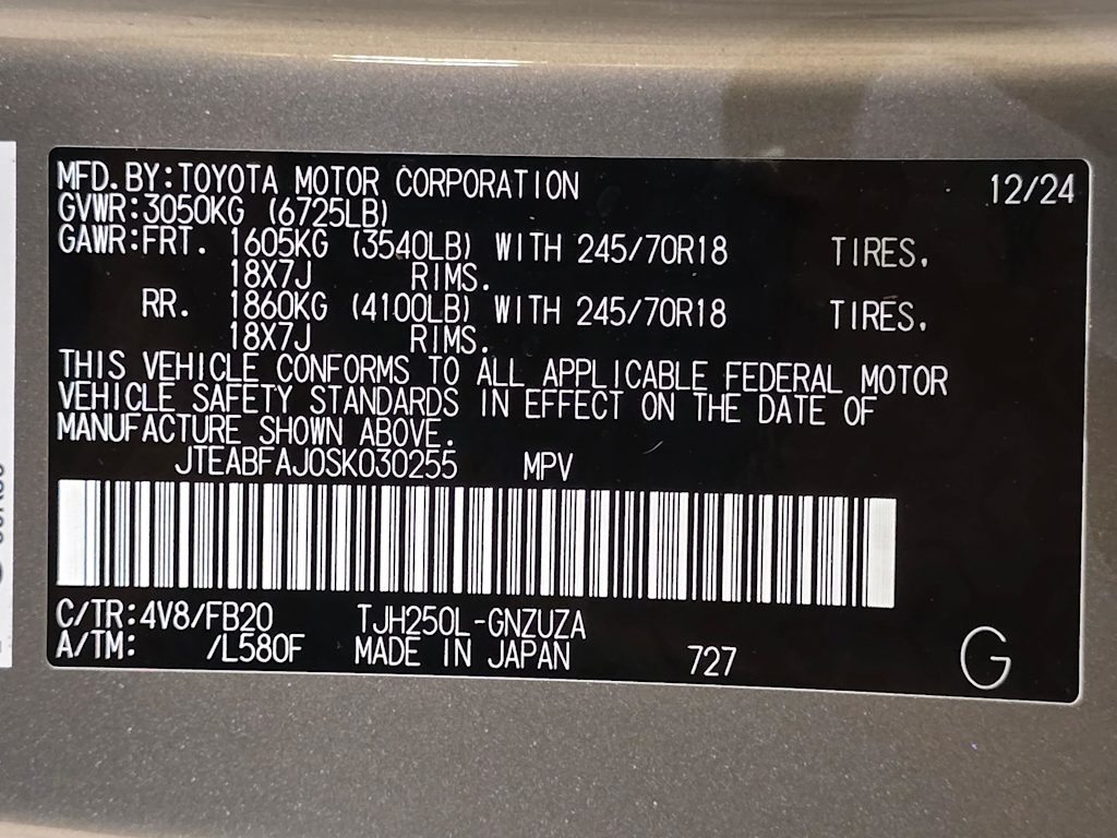 Thumbnail: 2025 Toyota Land Cruiser - 20