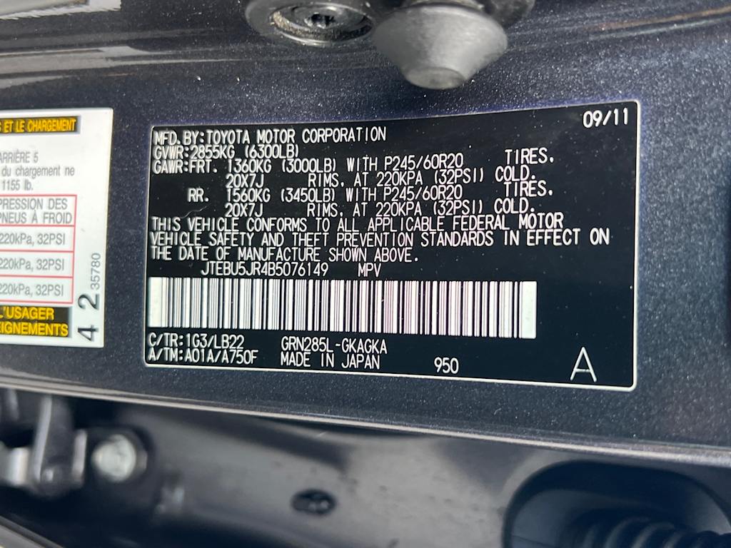 Thumbnail: 2011 Toyota 4Runner - 18