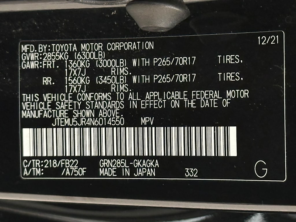 Thumbnail: 2022 Toyota 4Runner - 21